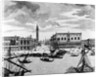 View of St. Mark's Square from the Lagoon, Venice by Francesco Zucchi