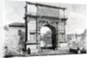 Arch of Titus, part of a series of 'Views of Rome', 1845 by Carlo Piccoli