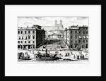 Piazza di Spagna, c.1740 by Giuseppe Vasi
