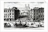 Piazza di Spagna, c.1740 by Giuseppe Vasi