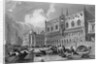 The Grand Canal and Doge's Palace, Venice by Samuel Prout
