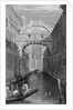 The Bridge of Sighs, Venice, engraved by Robert Wallis, 1829 by Samuel Prout