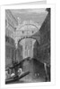 The Bridge of Sighs, Venice, engraved by Robert Wallis, 1829 by Samuel Prout