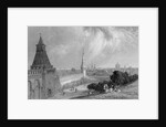 Moscow from the Esplanade of the Kremlin by Alfred Gomersal (after) Vickers