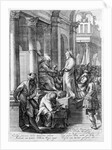 Christ before Pilate, engraved by Nicolaes Braeu by Jacopo Robusti Tintoretto