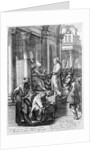 Christ before Pilate, engraved by Nicolaes Braeu by Jacopo Robusti Tintoretto