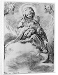 The Virgin and Child in the clouds by Federico Fiori Barocci or Baroccio