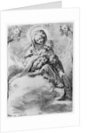 The Virgin and Child in the clouds by Federico Fiori Barocci or Baroccio