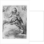 The Virgin and Child in the clouds by Federico Fiori Barocci or Baroccio