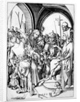 Christ before Annas by Martin Schongauer