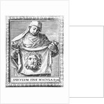 Veronica holding the Sudarium, 1581 by Agostino Carracci