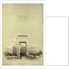 Great Gateway leading to the Temple of Karnak, titlepage to 'Egypt and Nubia', lithograph by Louis Haghe, published 1849 by David (after) Roberts