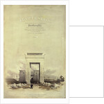 Great Gateway leading to the Temple of Karnak, titlepage to 'Egypt and Nubia', lithograph by Louis Haghe, published 1849 by David (after) Roberts