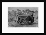 Women Transporting Refuse. War Office photography, 1916 by English Photographer
