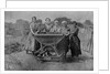 Women Transporting Refuse. War Office photography, 1916 by English Photographer