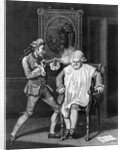 The Englishman in Paris, lithograph by James Caldwell, 1770 by John Collet
