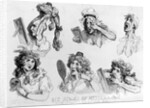 Six Stages of Making a Face by Thomas Rowlandson