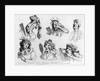 Six Stages of Making a Face by Thomas Rowlandson