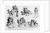 Six Stages of Making a Face by Thomas Rowlandson