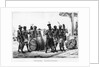 Negres Cangueiros - Black Porters carry a Cask by Jean Baptiste Debret