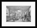 A Charterhouse Schoolroom by English School