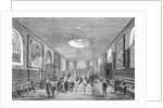 A Charterhouse Schoolroom by English School