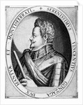 Vincenzo Gonzaga, Duke of Mantua, 1597 by Dominicus or Custodis Custos