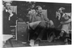 Bertrand Russell, J. M. Keynes and Lytton Strachey, c.1917 by English Photographer