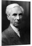 Bertrand Russell by English Photographer