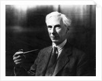Bertrand Russell by English Photographer