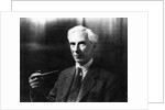 Bertrand Russell by English Photographer