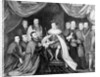 Edward VI granting the Charter for Bridewell Hospital to Sir George Barnes in 1553 by George Vertue