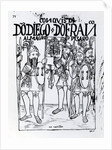 Conquistadors Diego de Amagro and Francisco Pizarro reconciled at Castille by Felipe Huaman Poma de Ayala