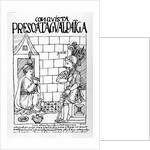 Atahualpa Inca in his prison at Cajamarca by Felipe Huaman Poma de Ayala