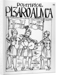 Diego de Almagro and Francisco Pizarro in Castile by Felipe Huaman Poma de Ayala