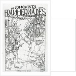 The Rebel Forces of Francisco Hernandez Giron defeat the King's men at the Battle of Chuquinga by Felipe Huaman Poma de Ayala