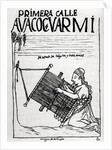 The first 'street' or age group of women, a weaver of thirty-three years by Felipe Huaman Poma de Ayala