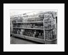 Household requisites aisle, Woolworths store, 1956 by English Photographer