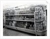 Household requisites aisle, Woolworths store, 1956 by English Photographer