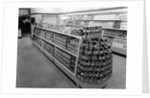 Soup aisle, Woolworths store, 1956 by English Photographer