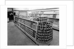 Soup aisle, Woolworths store, 1956 by English Photographer