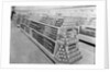Tinned foods aisle, Woolworths store, 1956 by English Photographer