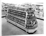 Jam and Marmalade aisle, Woolworths store, 1956 by English Photographer