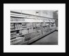 Cake and pudding mixture aisle, Woolworths store, 1956 by English Photographer