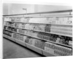 Tea and sugar aisle, Woolworths store, 1956 by English Photographer