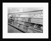 Tea and sugar aisle, Woolworths store, 1956 by English Photographer