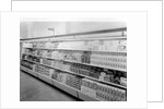 Tea and sugar aisle, Woolworths store, 1956 by English Photographer