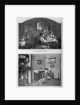 The Old Room in Slumland and The New Room in a Model Dwelling by English Photographer