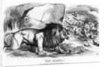 Fiat Justitia! The British Lion and the Afghan Wolves by John Tenniel