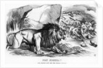 Fiat Justitia! The British Lion and the Afghan Wolves by John Tenniel